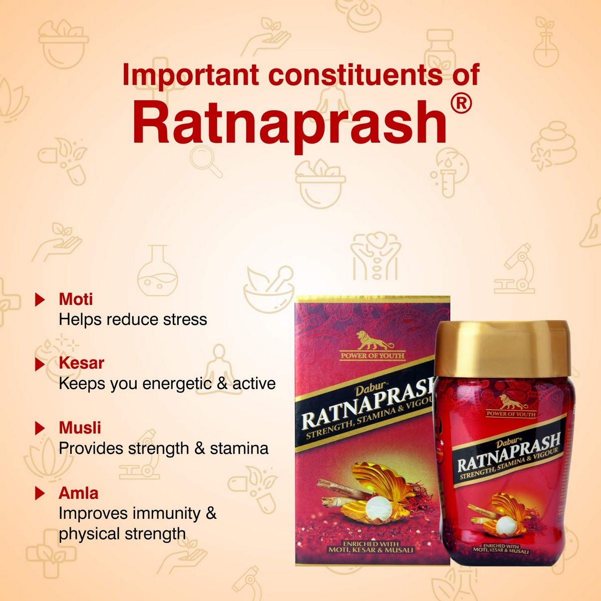 Dabur Ratnaprash For Strength, Stamina & Vigour