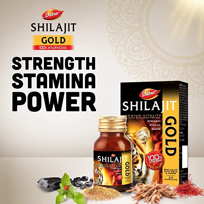 Dabur Shilajit Gold (10 capsules)