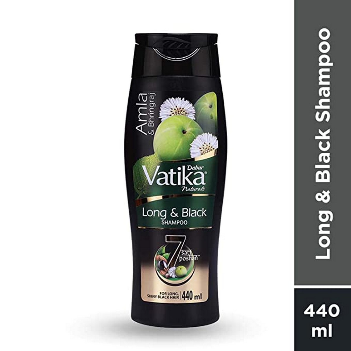 Dabur Vatika Black Shine Shampoo (440 ml)