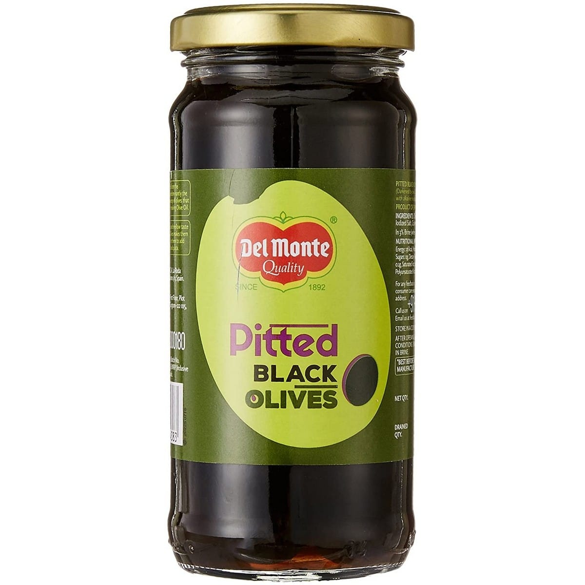 Del Monte Black Pitted Olive (235 grams)