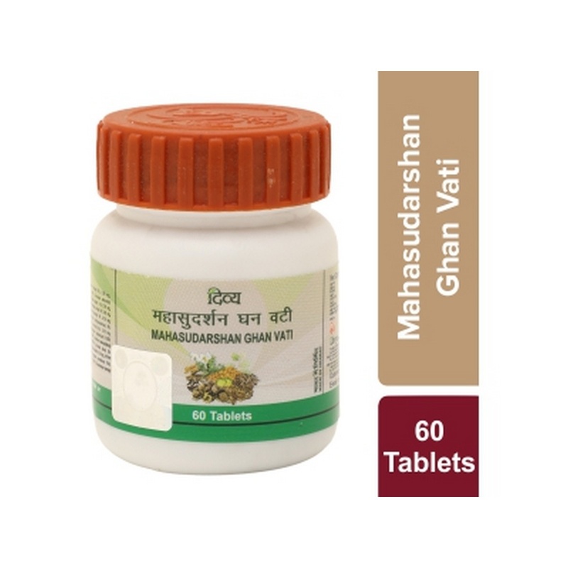 Divya Mahasudarshan Ghanvati Plus 60 Tab (20 gram)