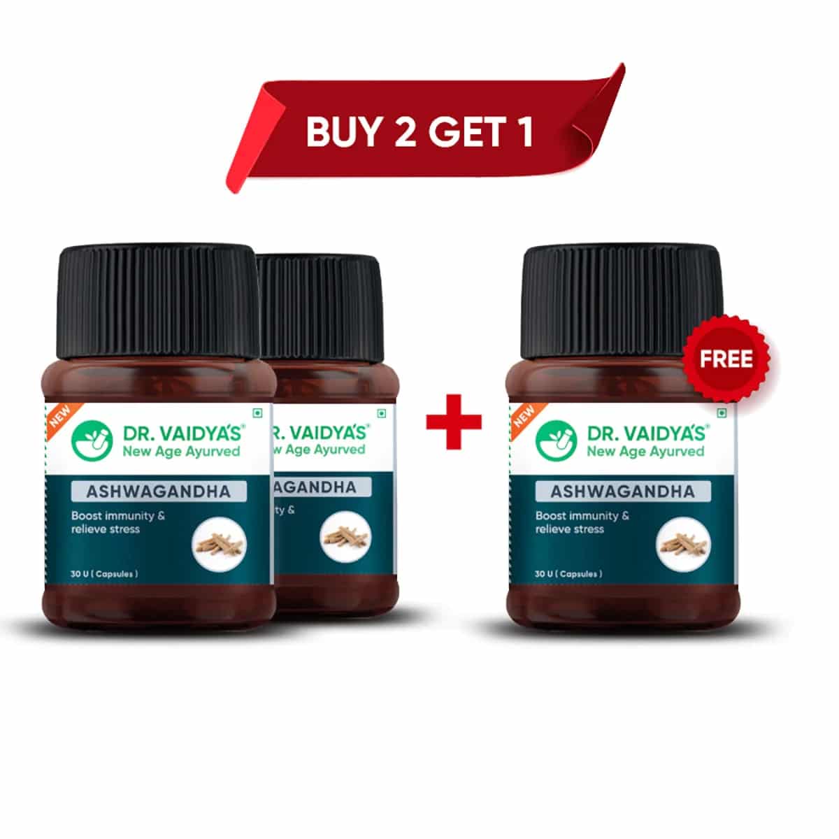 Dr Vaidya's Ashwagandha Capsules: For Better Immunity, Energy & Sleep