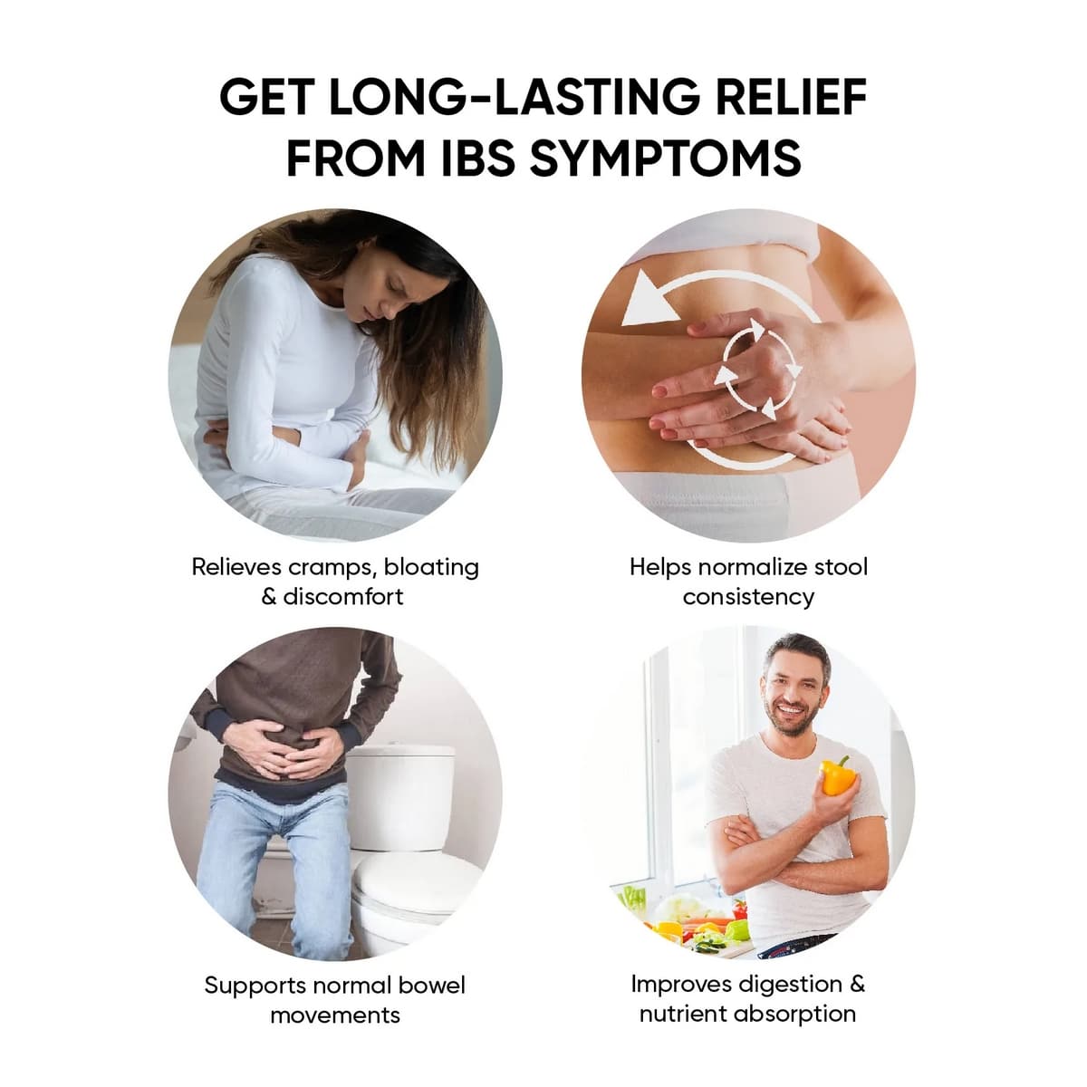 Dr Vaidya's IBS Relief: Helps Relieve Cramps, Bloating & Normalize Bowel Movements