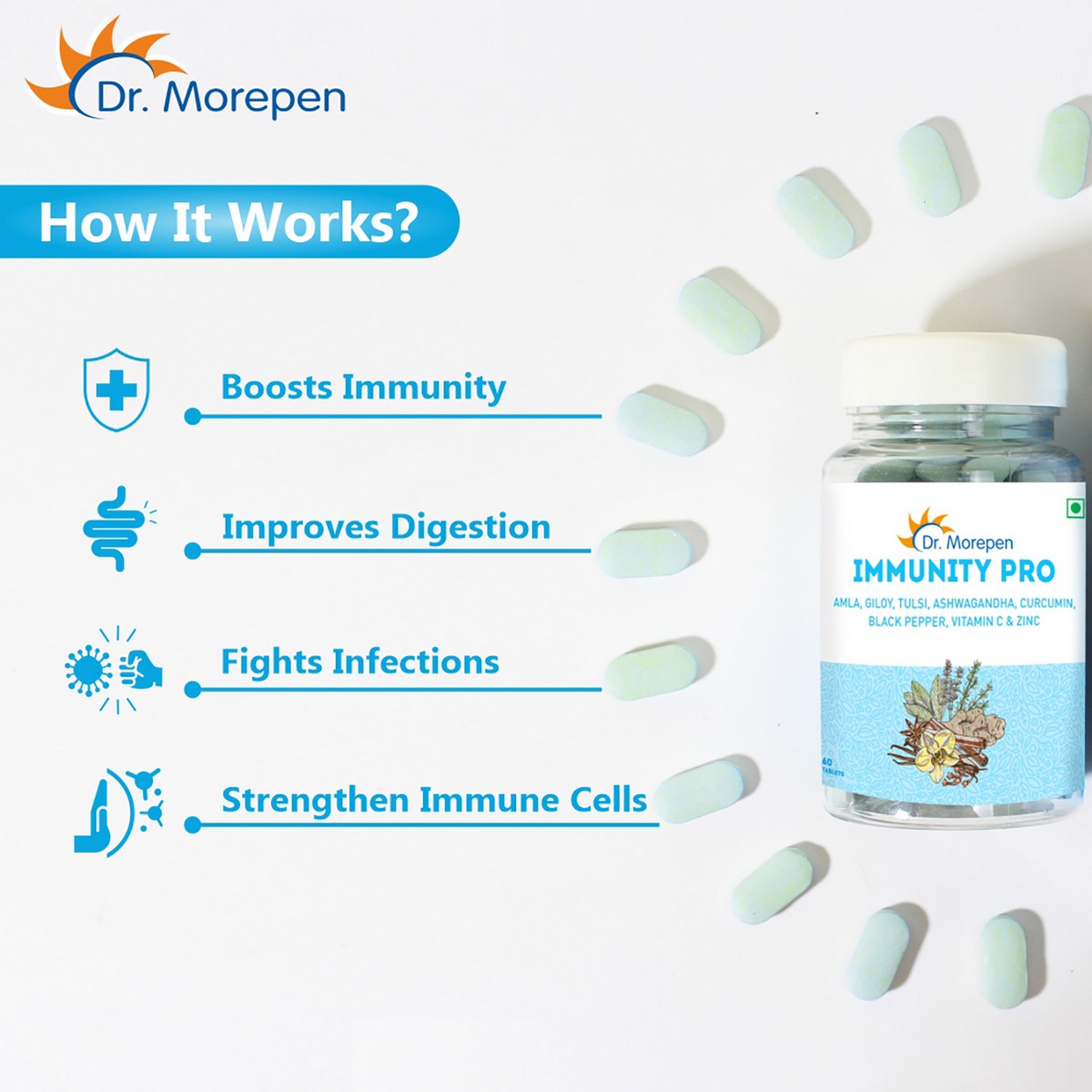 Dr. Morepen Immunity Pro (60 Tab)