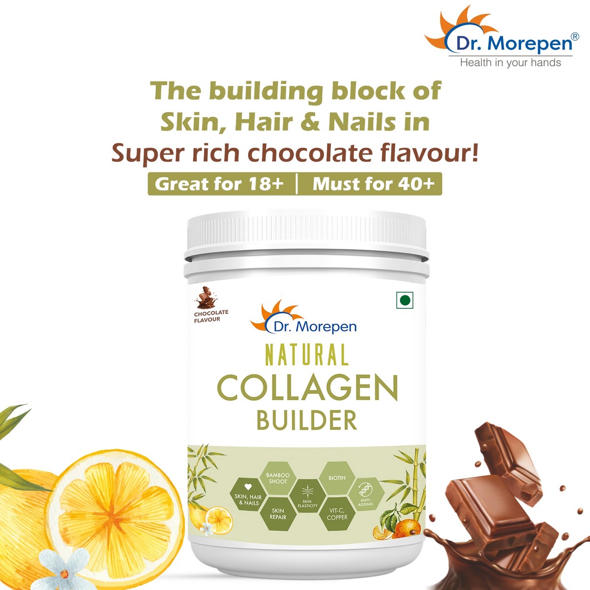 Dr. Morepen Natural Collagen Builder (Pack Of 2)