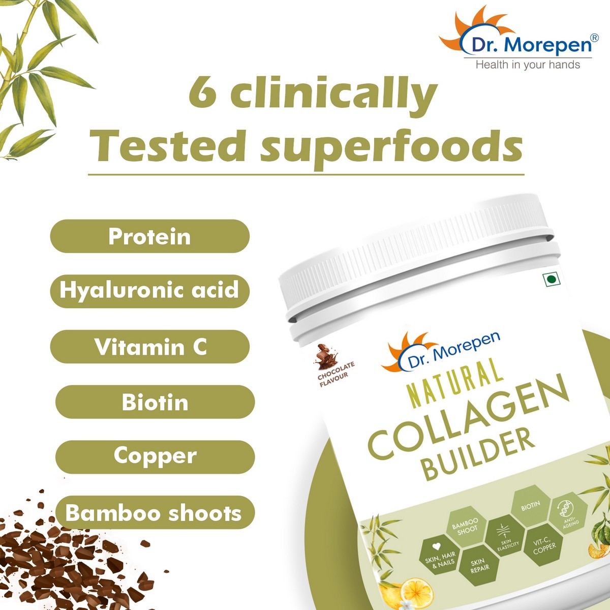 Dr. Morepen Natural Collagen Builder (Pack Of 2)