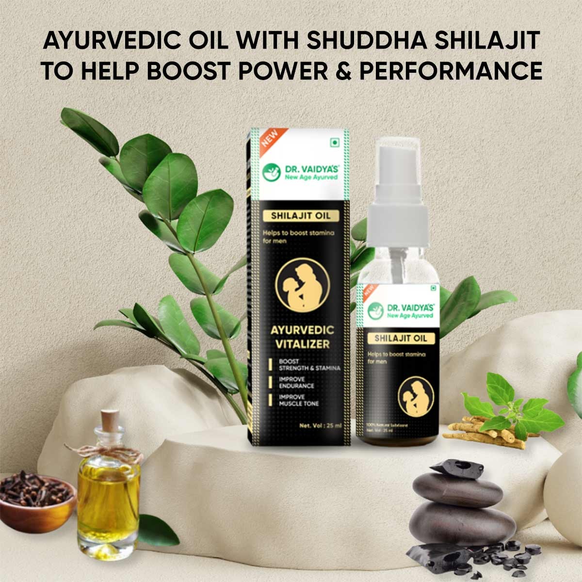Dr. Vaidya's Shilajit Oil For More Stamina & Power