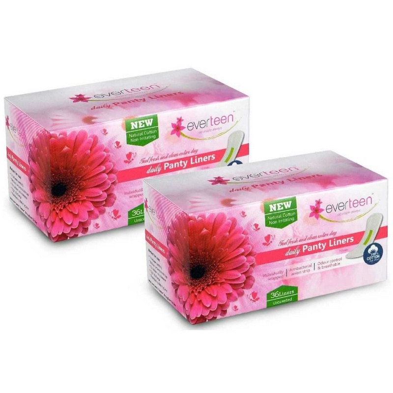 Everteen Daily Panty Liners -2 Packs (30 Liners Each)