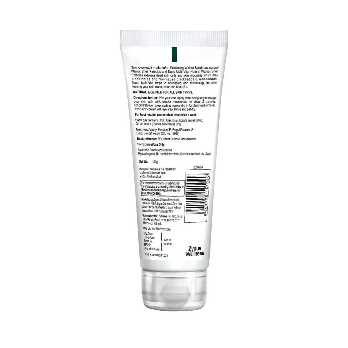 Everyuth Naturals Hydrating & Exfoliating Walnut Scrub (100 gm)