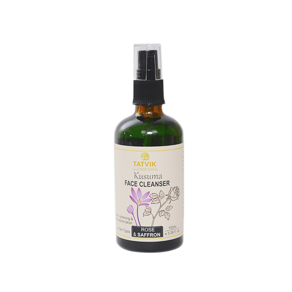 Tatvik Kusuma Face Cleanser Rose & Saffron (100ml)