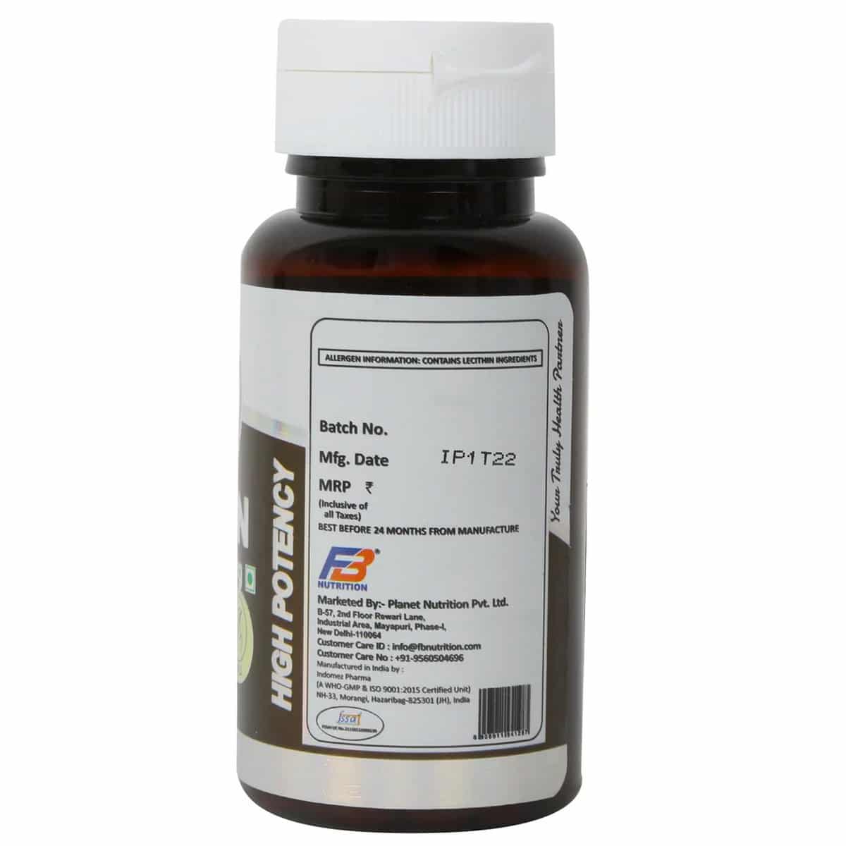 FB Nutrition Biotin 10000 Mcg For Energy And Healthy Hair (60 Tablets)