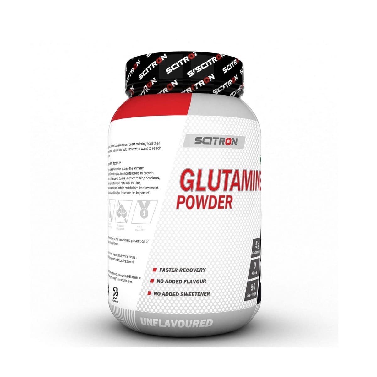 Scitron Glutamine Powder Unflavored (250 gm)