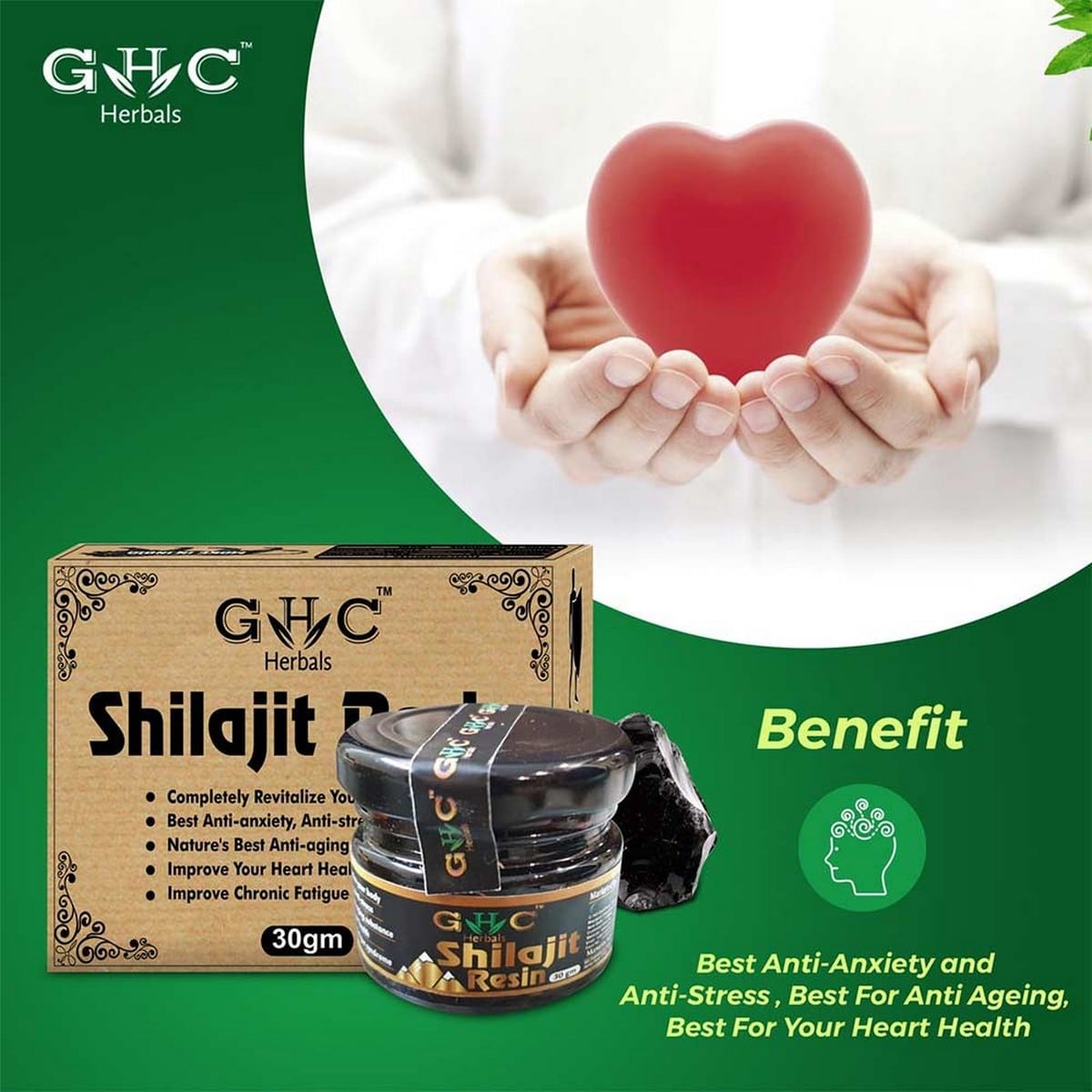 GHC Pure Shilajit Resin (30 gm)