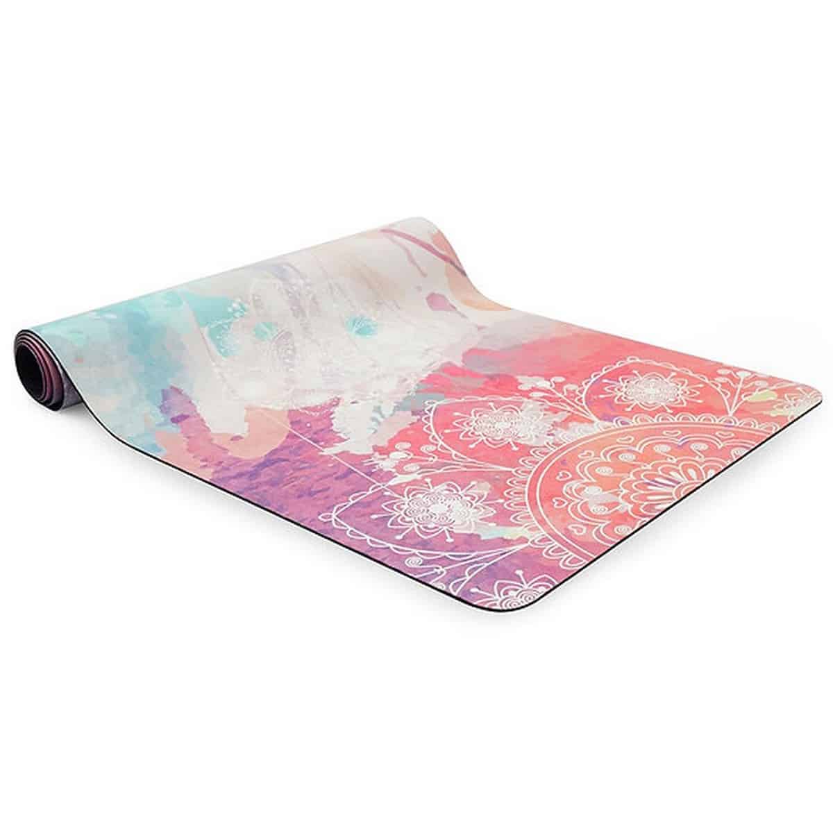 GRAVOLITE Design VI Suede Yoga Mats 24X73 Inches (4mm)