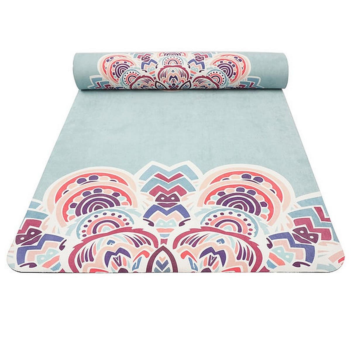 GRAVOLITE Design V Suede Yoga Mats 24X72 Inches (5mm)
