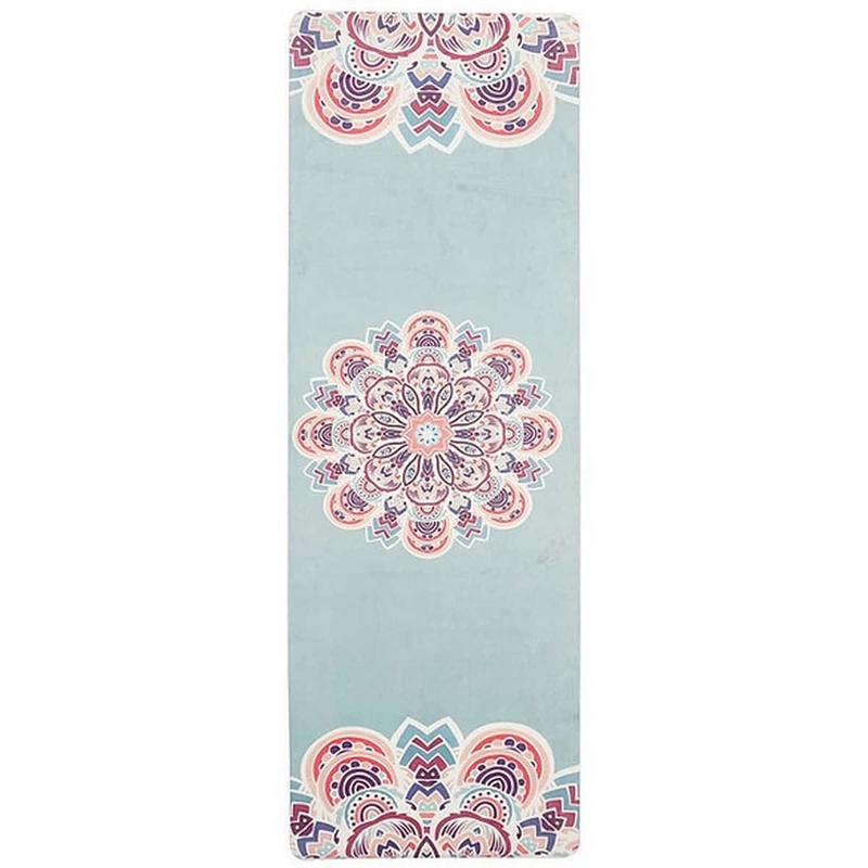GRAVOLITE Design V Suede Yoga Mats 24X72 Inches (5mm)
