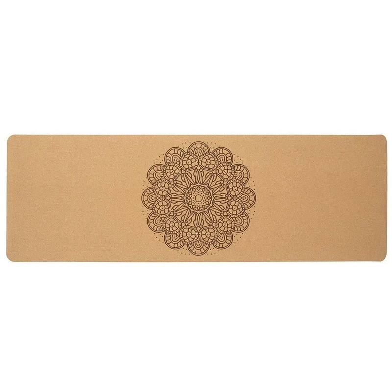 GRAVOLITE Cork Yoga MATS Anti Skid With Bag (5mm)