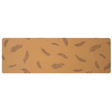 GRAVOLITE Cork Yoga Mats Anti Skid With Bag And Belt (5mm)