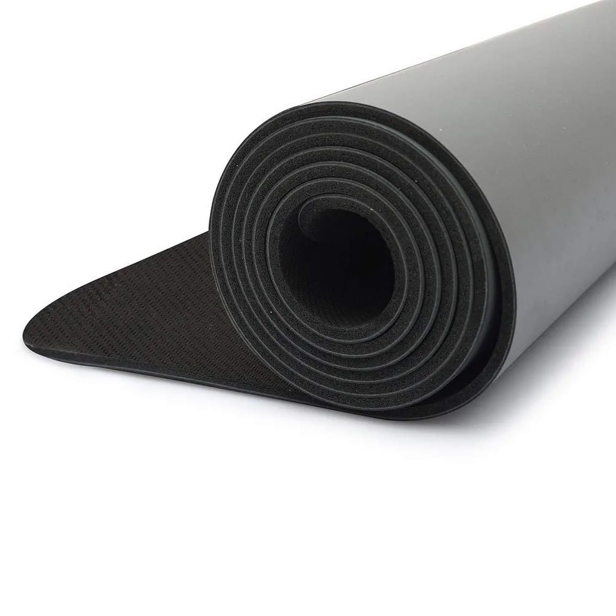 GRAVOLITE Grey Color Plain Yoga MATS With Bag And Belt (5mm)