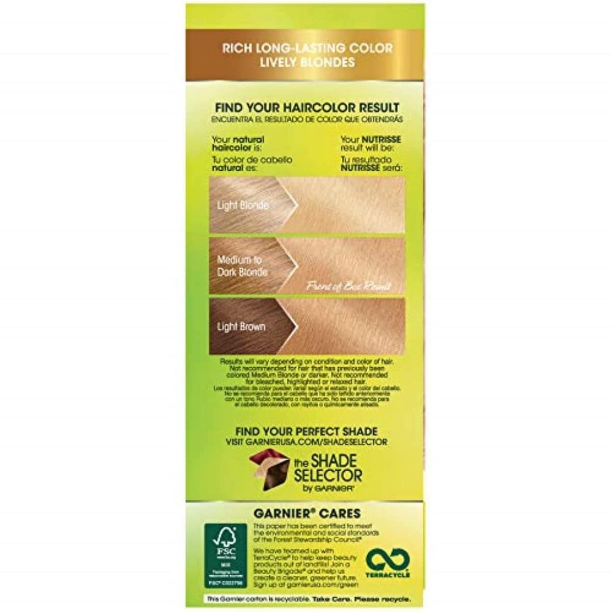 Garnier 100 Extra-Light Natural Blonde Hair Color (201 grams)