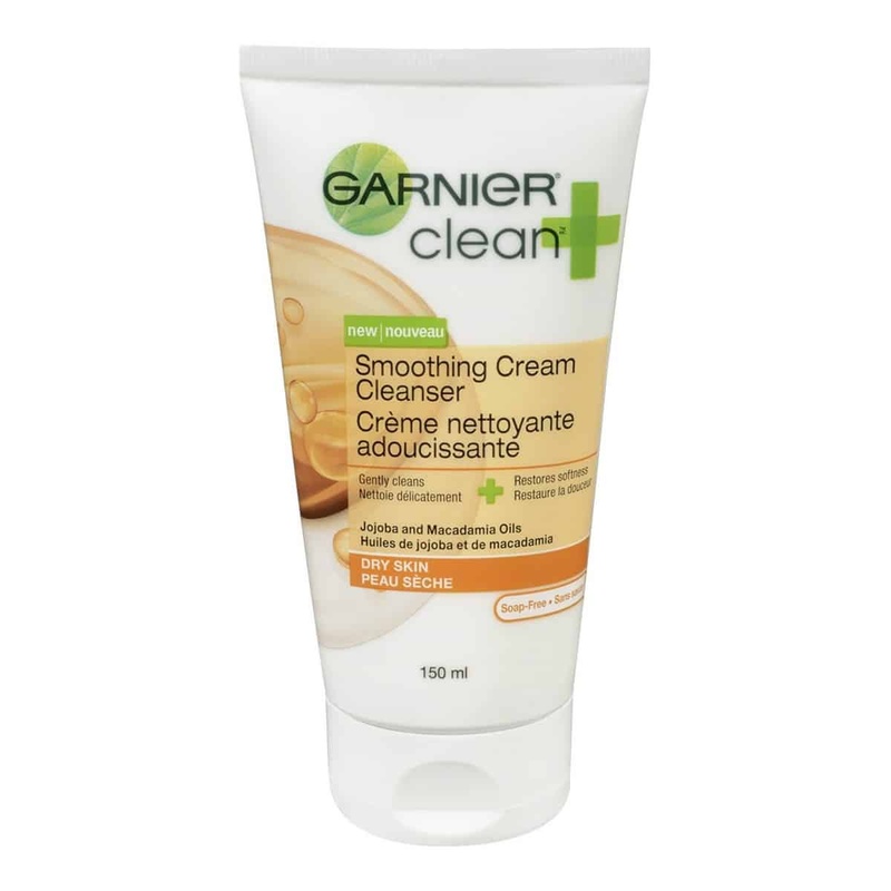 Garnier Clean+ Smoothing Cream Cleanser (150 ml)