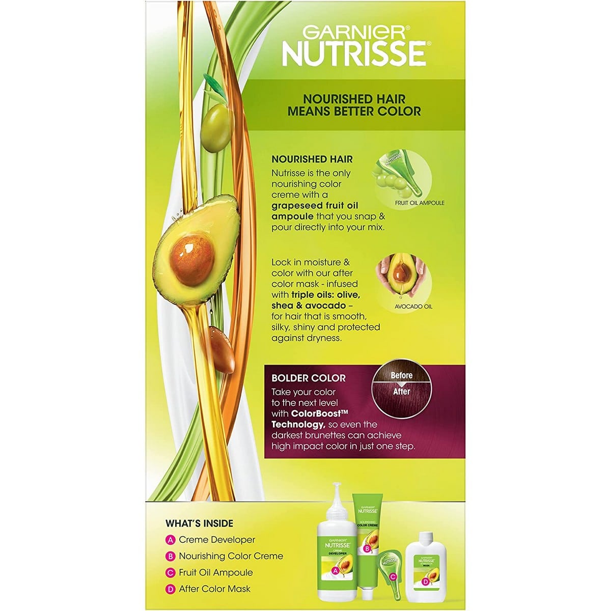 Garnier Color Creme BRr3 Intense Burgundy (181 grams)