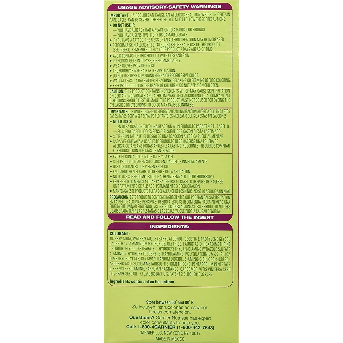 Garnier Color Creme BRr3 Intense Burgundy (181 grams)