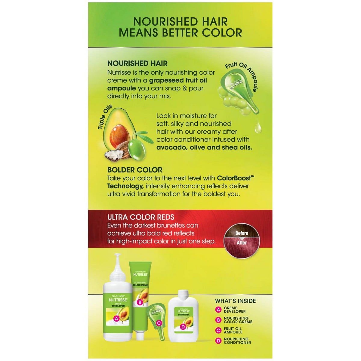 Garnier Color Creme R3 Light Intense AuburnÂ (159 grams)