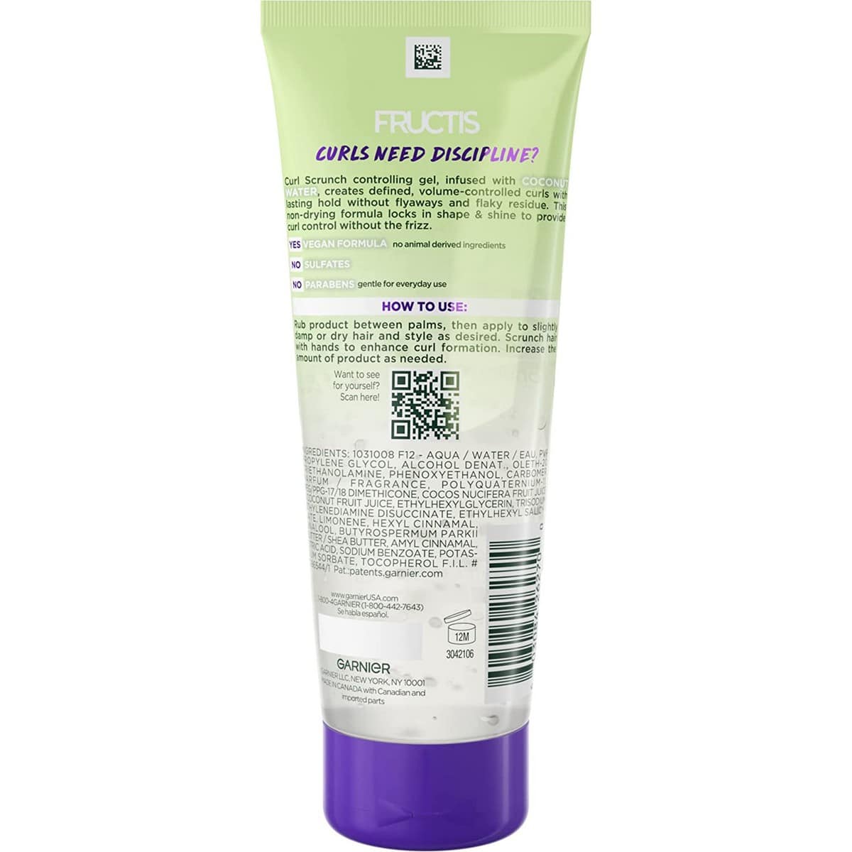 Garnier Fructis Style Curl Scrunch Gel (200 ml)