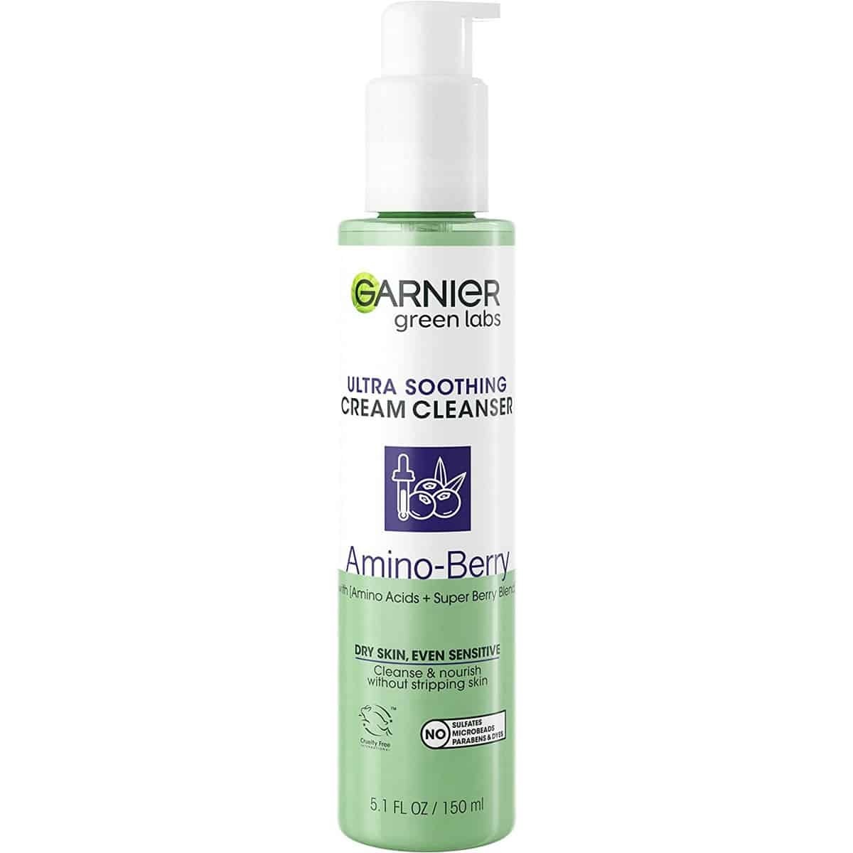 Garnier Green Labs Amino-Berry Soft Facial Cream Cleanser (150 ml)