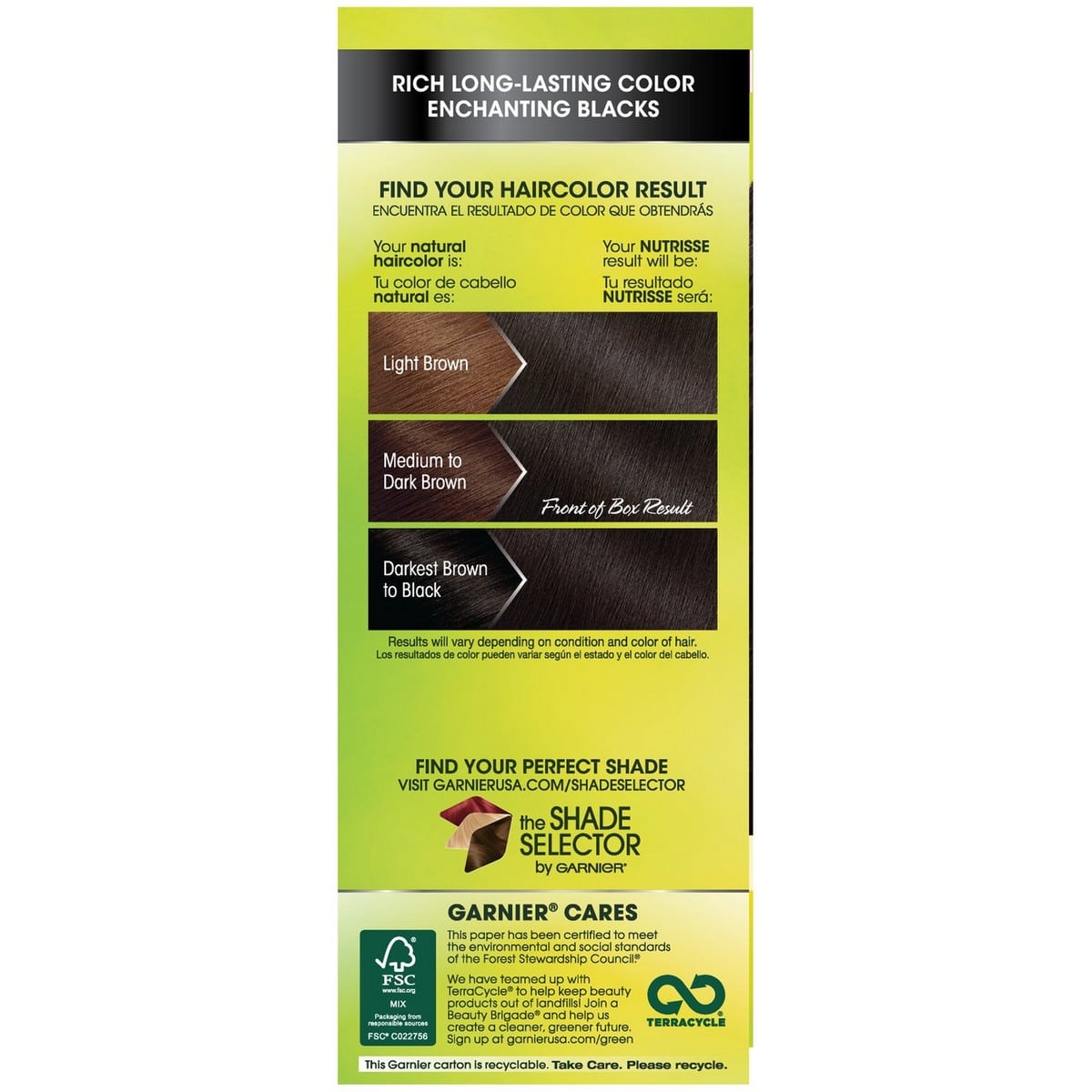 Garnier Haircolor Black Tea Soft Black 20 (212 grams)