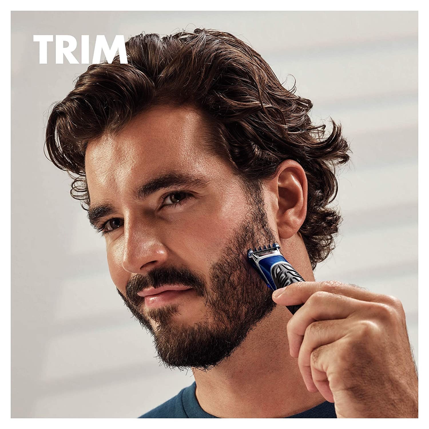 Gillette All Purpose Beard Trimmer and Fusion Razor Edger for Men