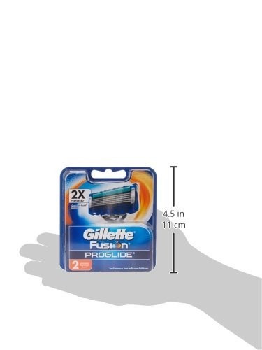 Gillette Fusion Proglide Flex Ball Manual Shaving Razor Blades (2 Cartridges)