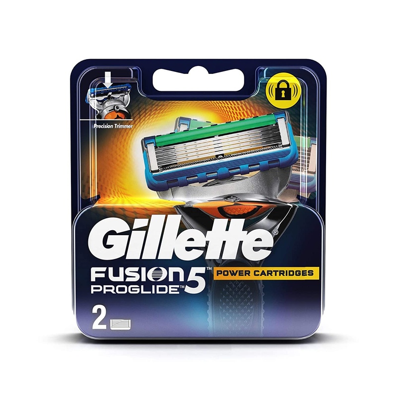 Gillette Fusion Proglide Flex Ball Manual Shaving Razor Blades (2 Cartridges)