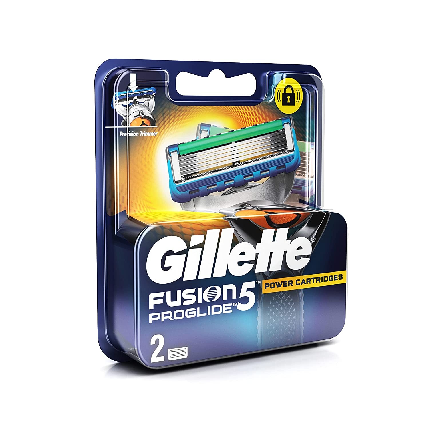 Gillette Fusion Proglide Flex Ball Manual Shaving Razor Blades (2 Cartridges)
