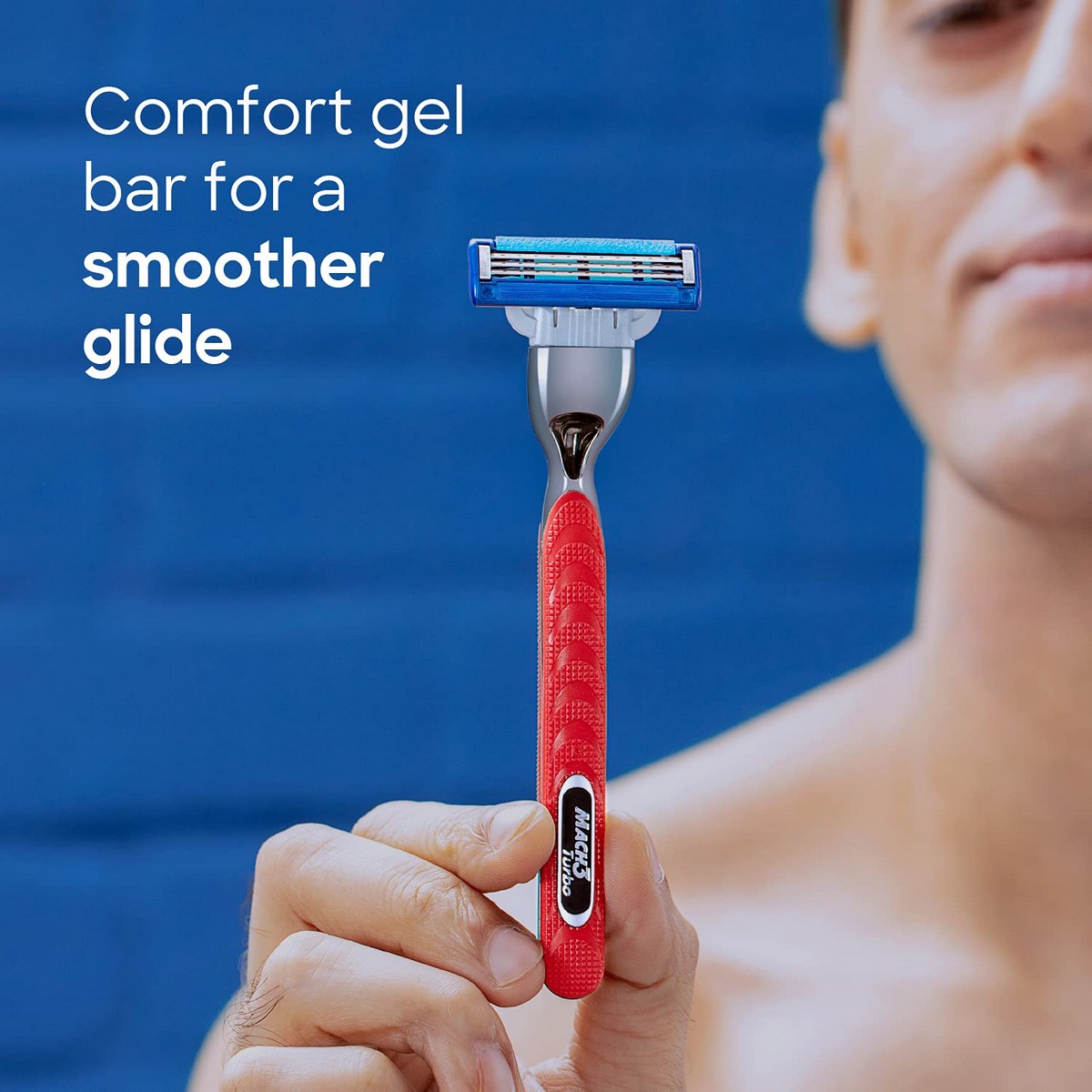 Gillette Mach 3 Turbo Manual Shaving Razor Blades-4s Pack