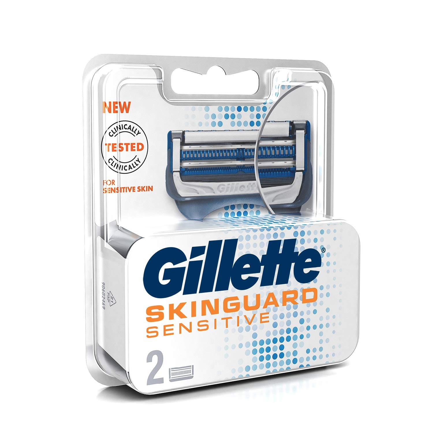 Gillette Skinguard Manual Shaving Razor Blades (2 cartridges)