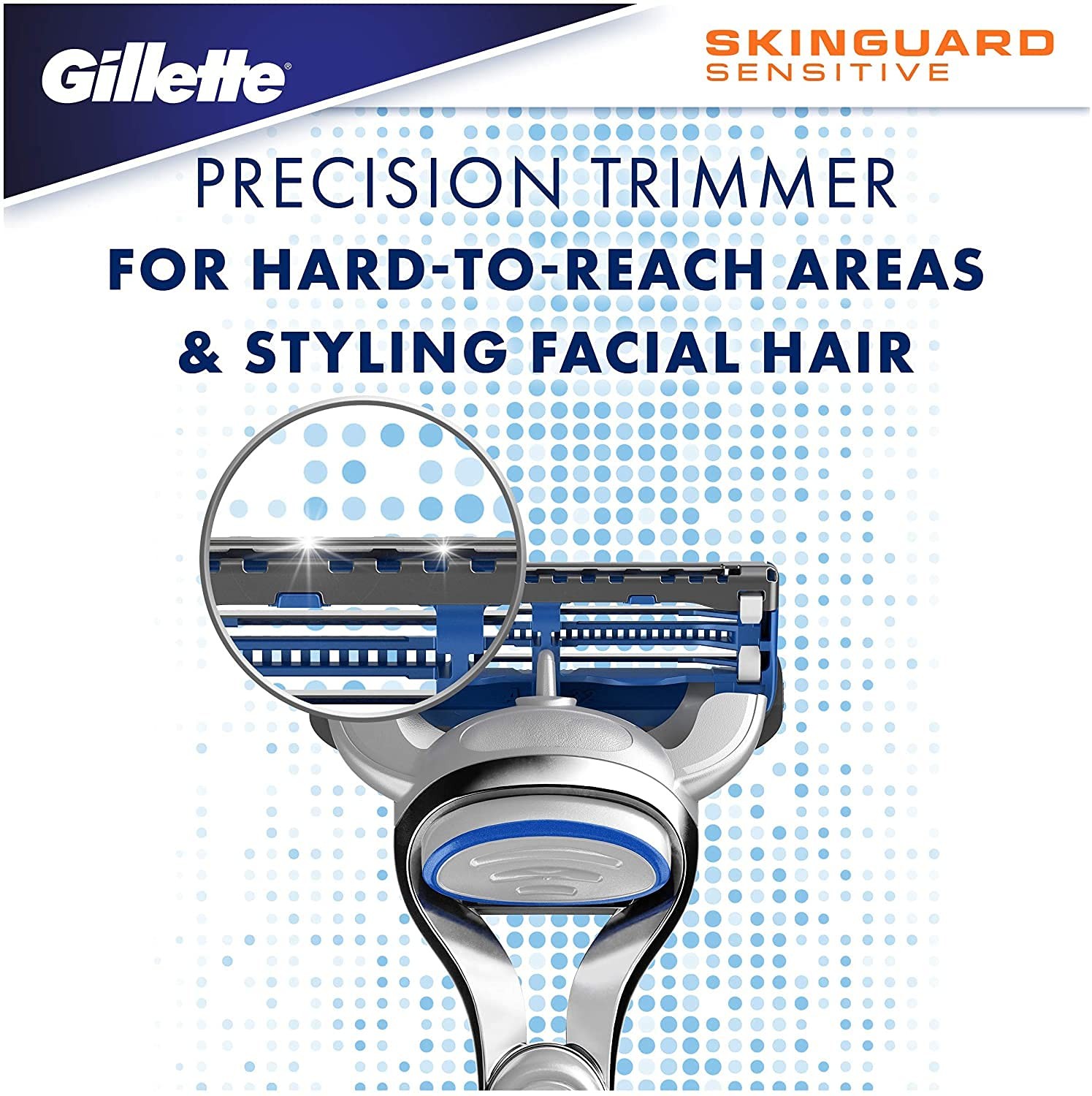 Gillette Skinguard Manual Shaving Razor Blades (2 cartridges)