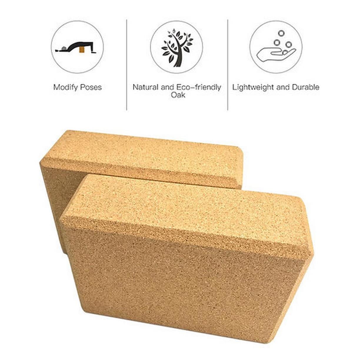 Gravolite Cork Yoga Block/Bricks
