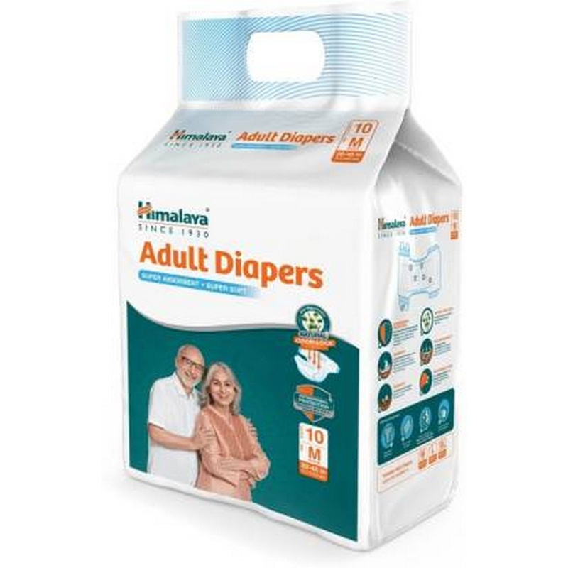 HIMALAYA Adult Diapers - M (10 Pieces)