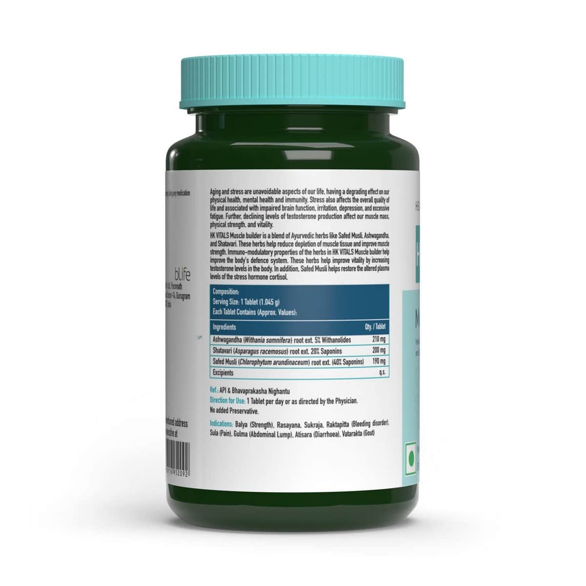 HealthKart HK Vitals Muscle Builder (60 Capsules)