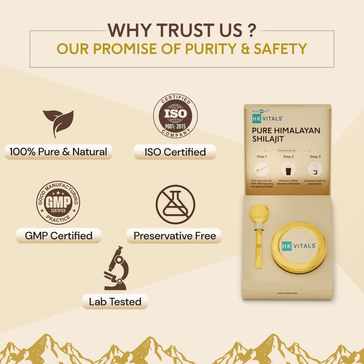 HealthKart HK Vitals Pure Himalayan Shilajit Resin (15 gm)
