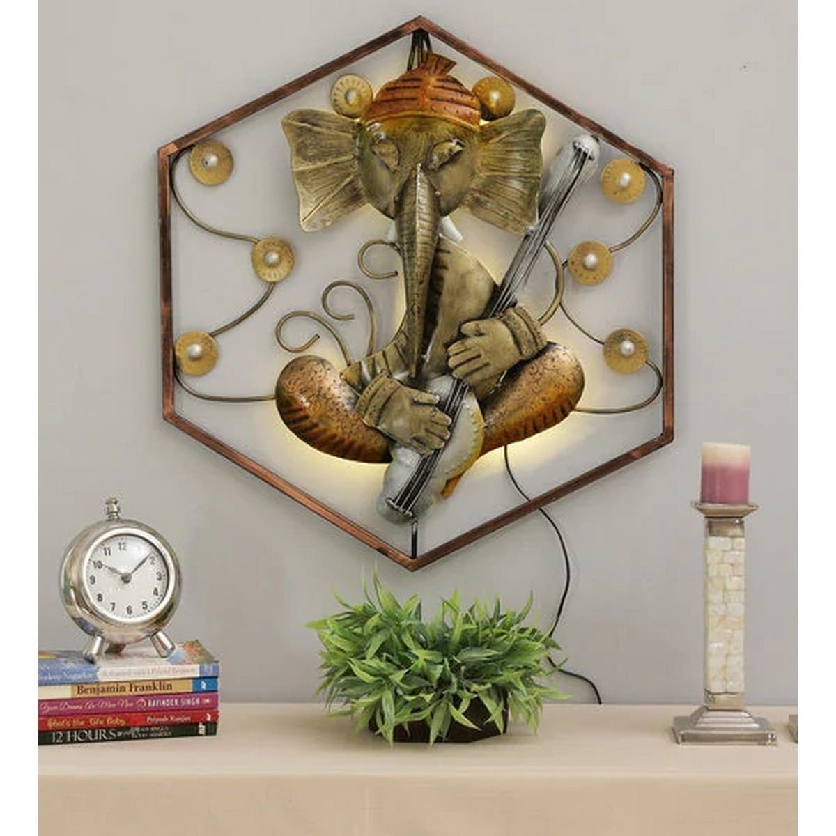 Wall Decor Ganesha LED Light