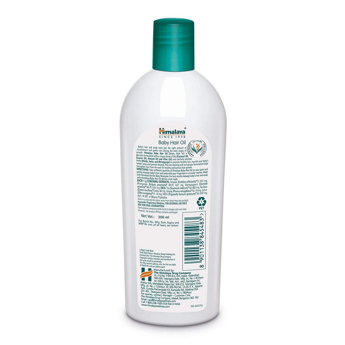 Himalaya Baby Hair Oil (200 ml)