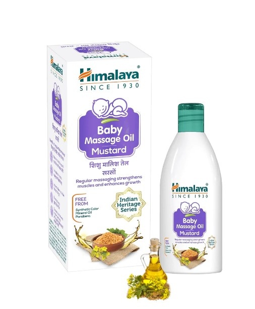 Himalaya Baby Massage Oil - Mustard (100 ml)