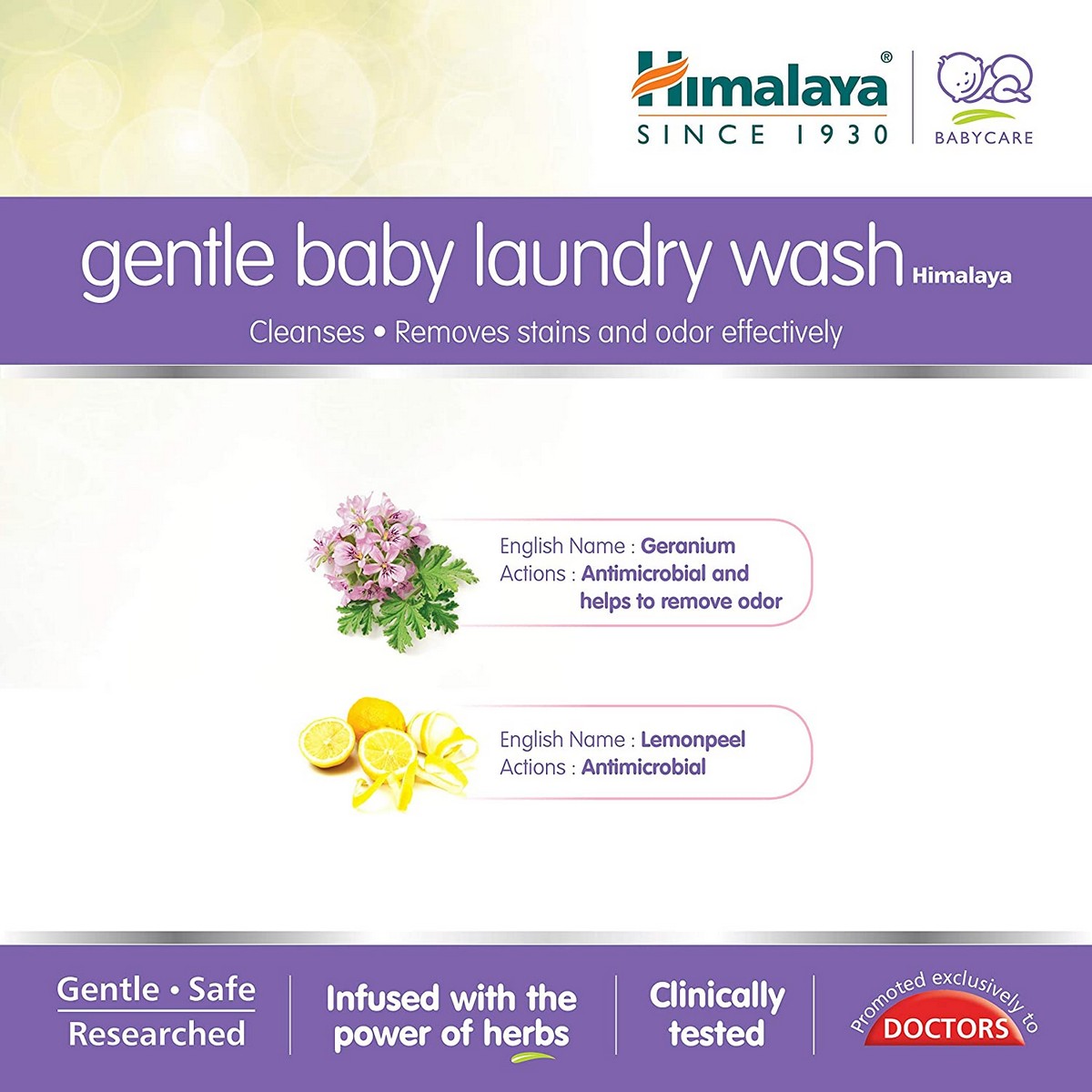 Himalaya Gentle Baby Laundry Liquid Wash (1 Litre)
