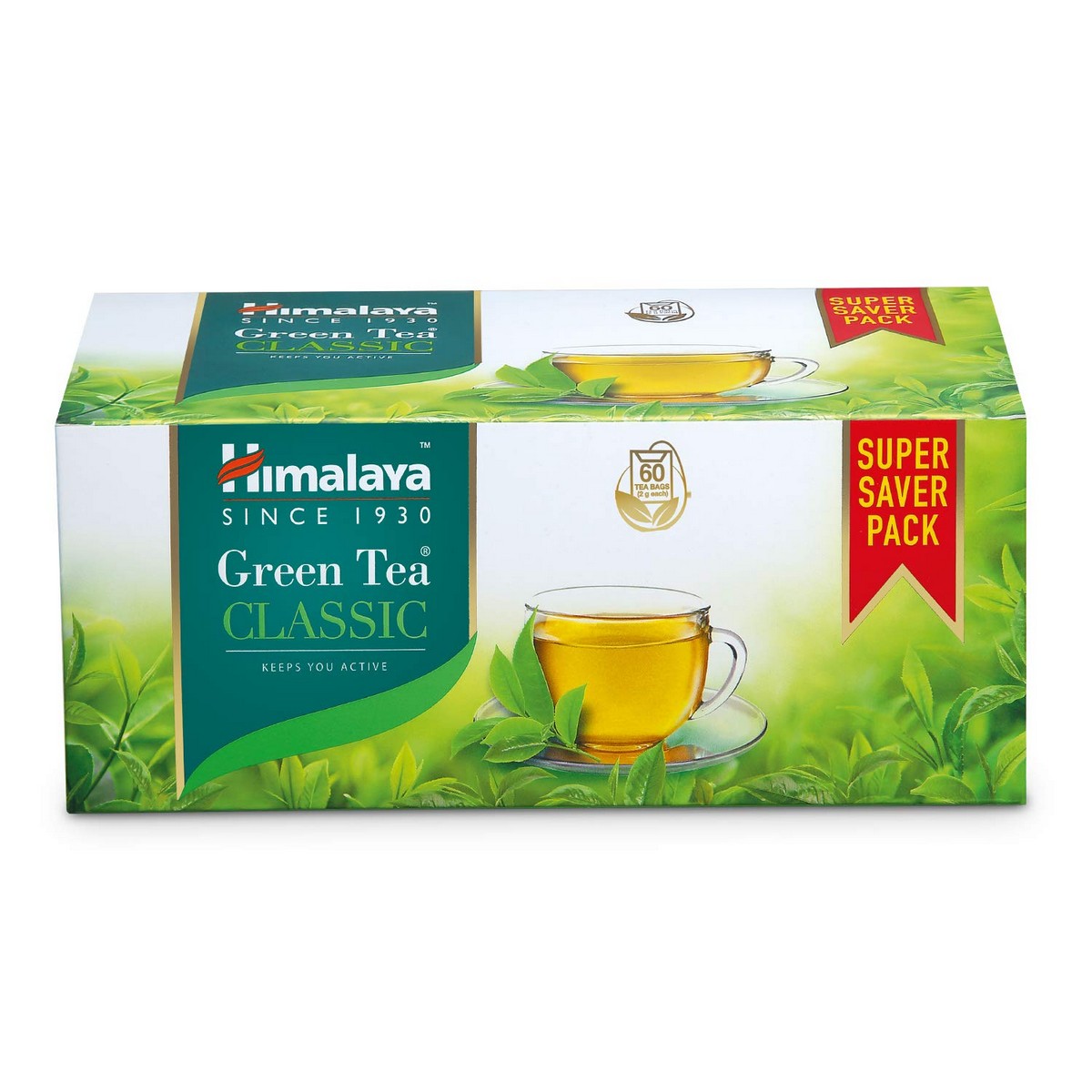 Himalaya Green Tea (60 Tea Bags)