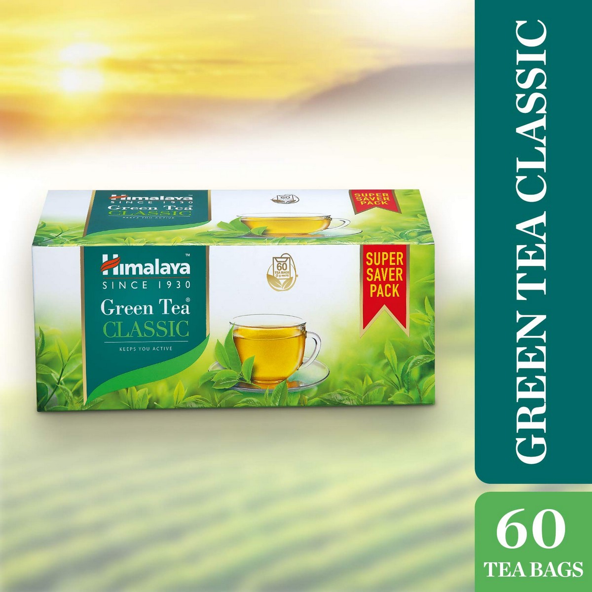 Himalaya Green Tea (60 Tea Bags)