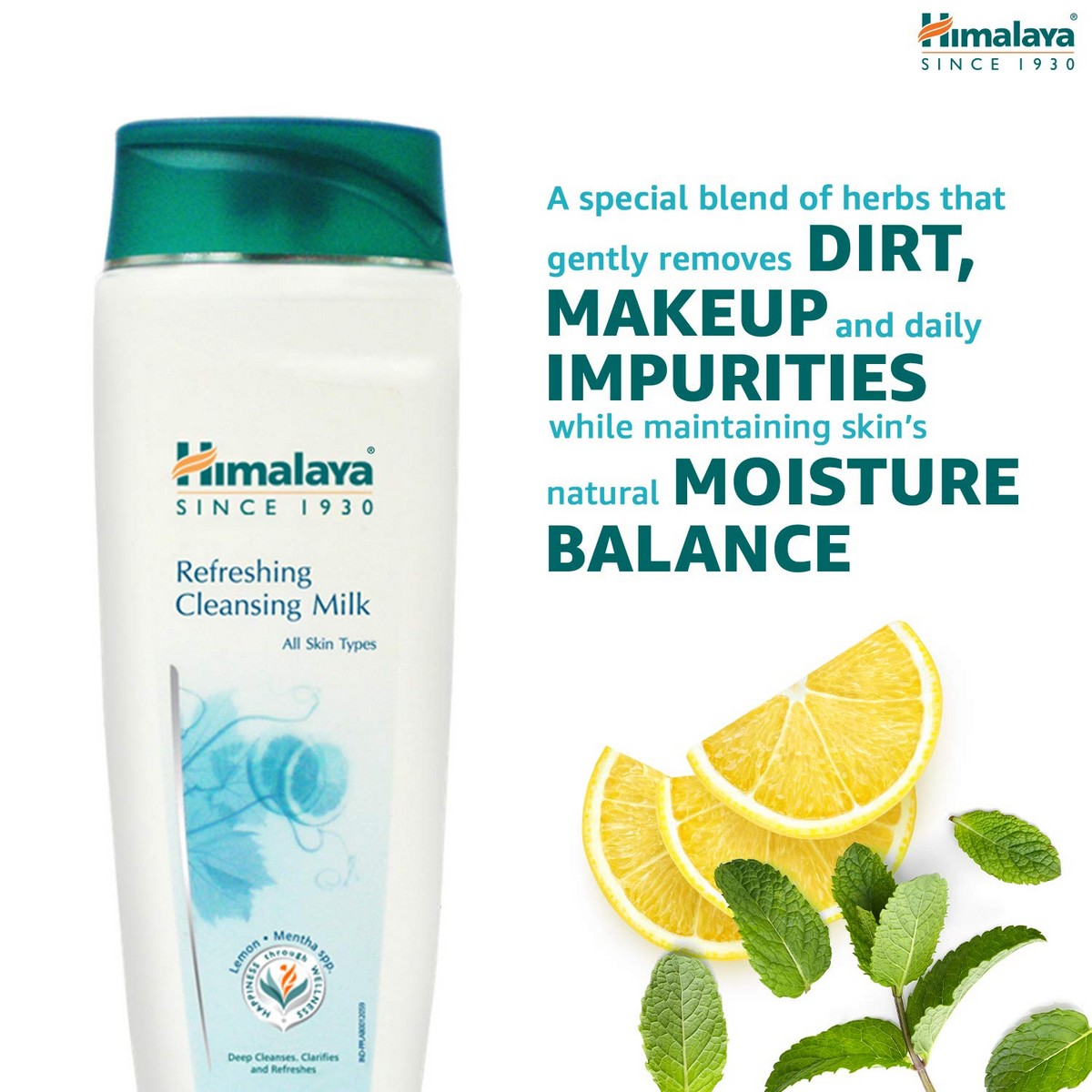 Himalaya Herbals Refreshing Cleansing Milk (100 ml)
