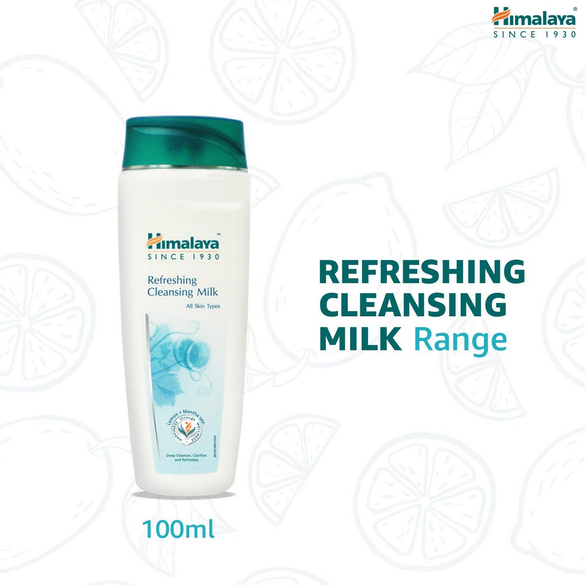 Himalaya Herbals Refreshing Cleansing Milk (100 ml)